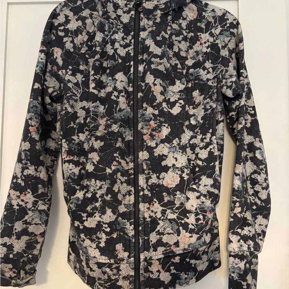 lululemon athletica  Floral Hoodie